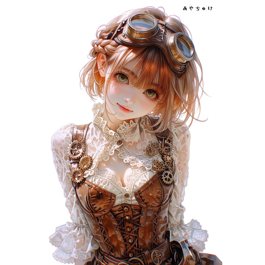 【5 月新品 5】07-124-0087 人物贴纸 蒸汽庞克风格 - 贴纸 - 纸 
