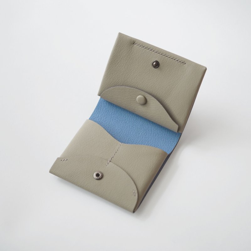 叶片轻薄短夹-Leaf small wallet - 皮夹/钱包 - 真皮 
