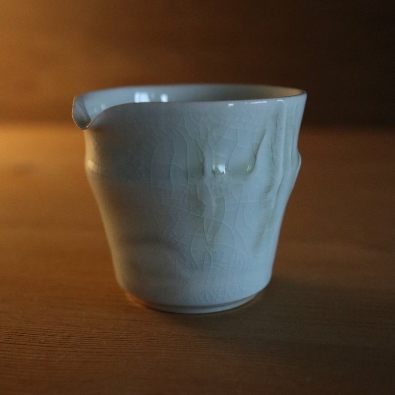 迷你柴烧茶海 120 cc - 茶具/茶杯 - 瓷 白色