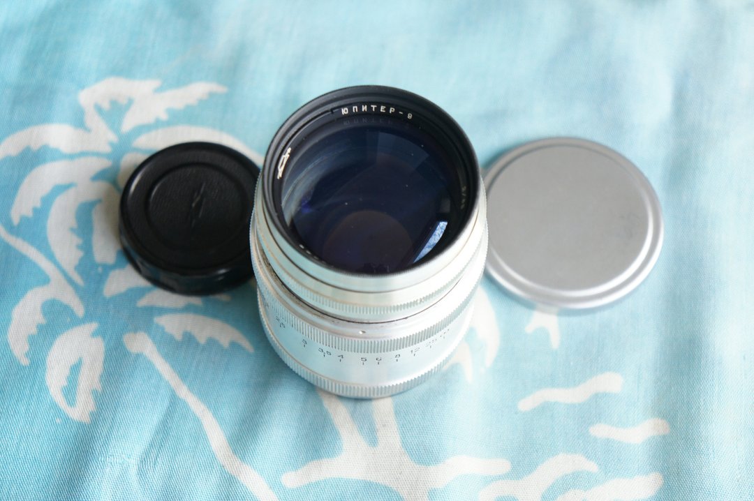JUPITER-9 85mm F/2 lens for M39 for Fed Zorki Leica Thread Mount - 相机 - 其他材质 