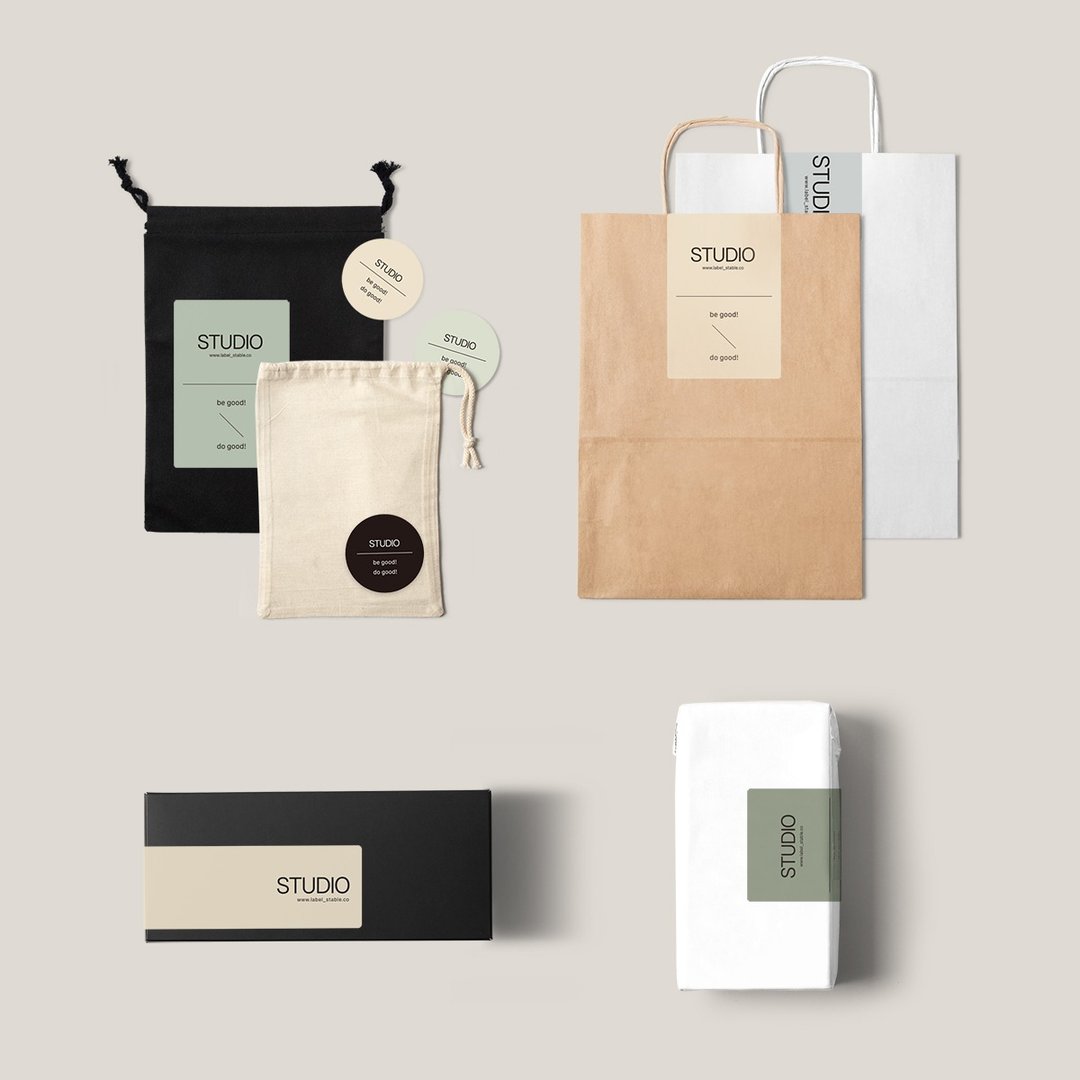 | 定制化品牌贴纸 | 破坏袋贴纸、商品外包装、万用贴纸 - 贴纸 - 纸 多色