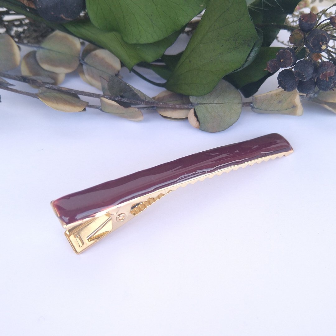 Stick bar crimson - 发饰 - 其他金属 红色