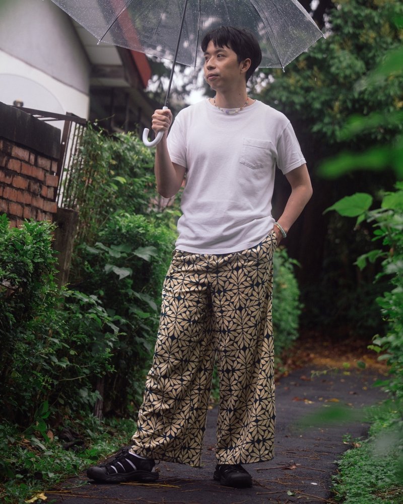 印度盖染工艺纯棉 男生长裤 － 月桂 - 男士长裤 - 棉．麻 多色