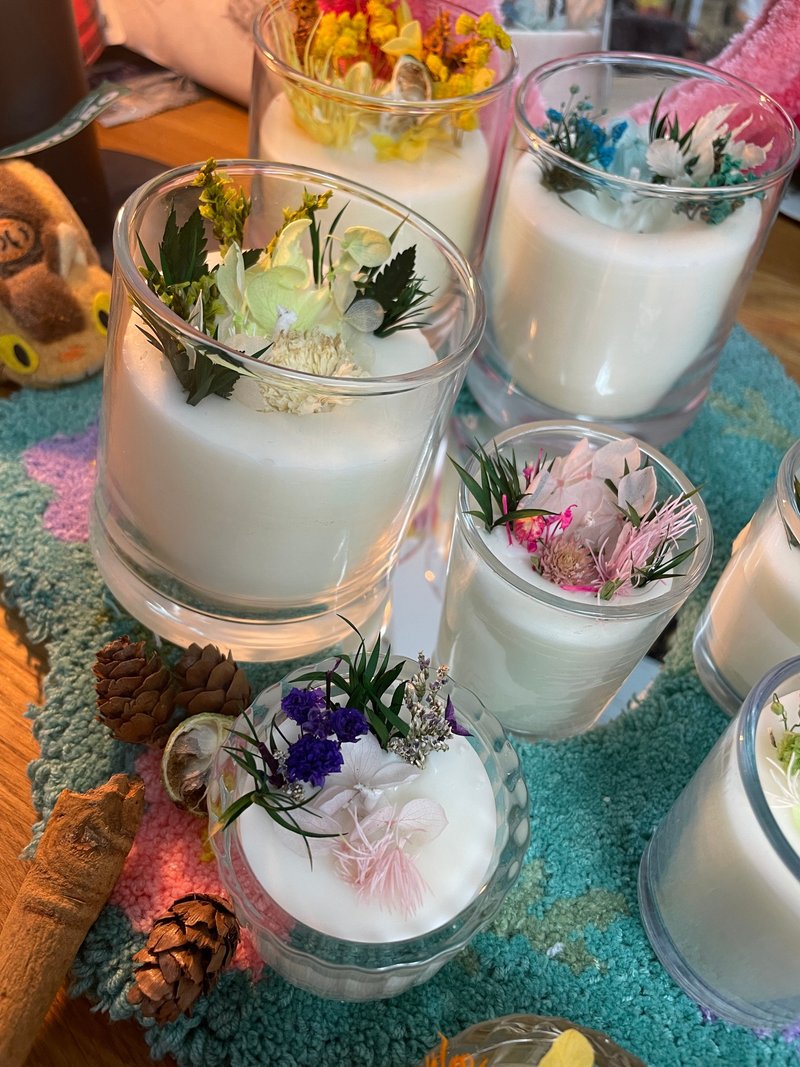 狗狗及孕妇友善 | 平静舒缓 | 月夜安宁 | 手工精油大豆蜡烛 - 蜡烛/烛台 - 蜡 