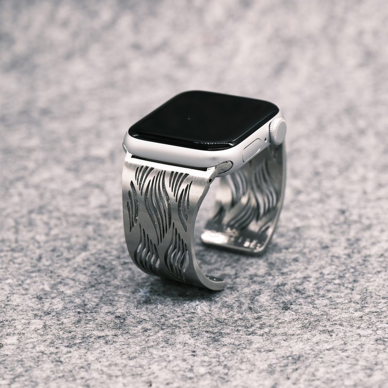 【时尚饰物】 SOULITE苹果手表手镯表带 Ocean Wave - 手链/手环 - 不锈钢 