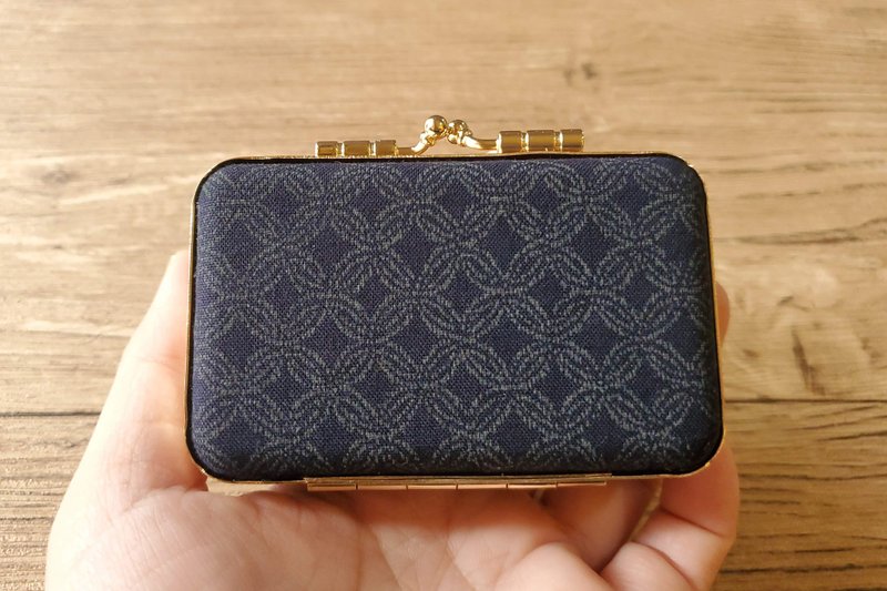 日本花窗 钱币款  日本布  大小章 对章盒 结婚礼物 双章 - 收纳用品 - 其他金属 