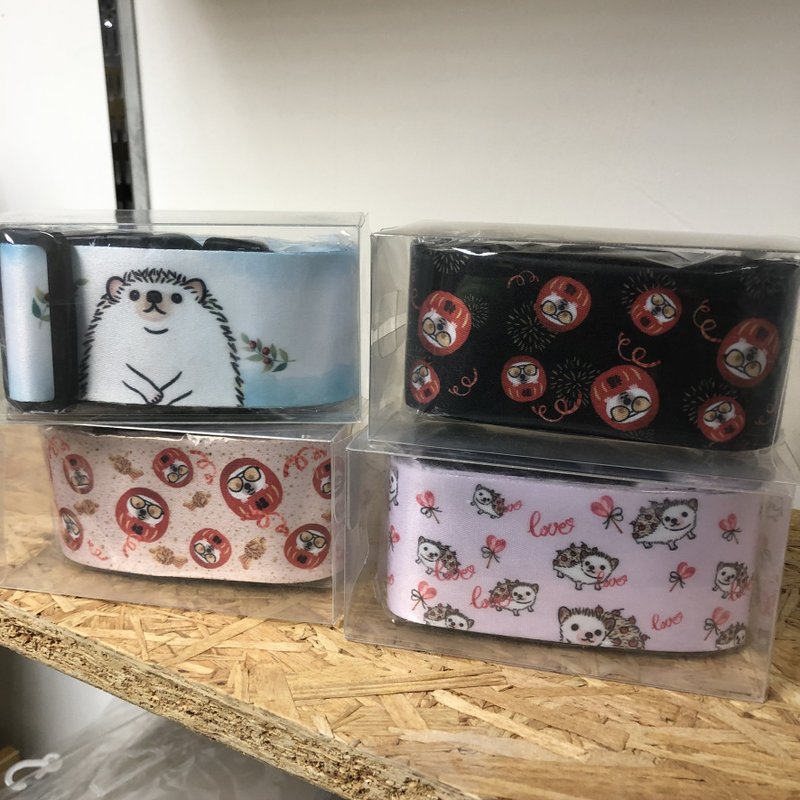 Love Hedgie 刺绊 刺猬 行李带 行李束带 180cm 多色 旅行 - 行李箱/行李箱保护套 - 聚酯纤维 