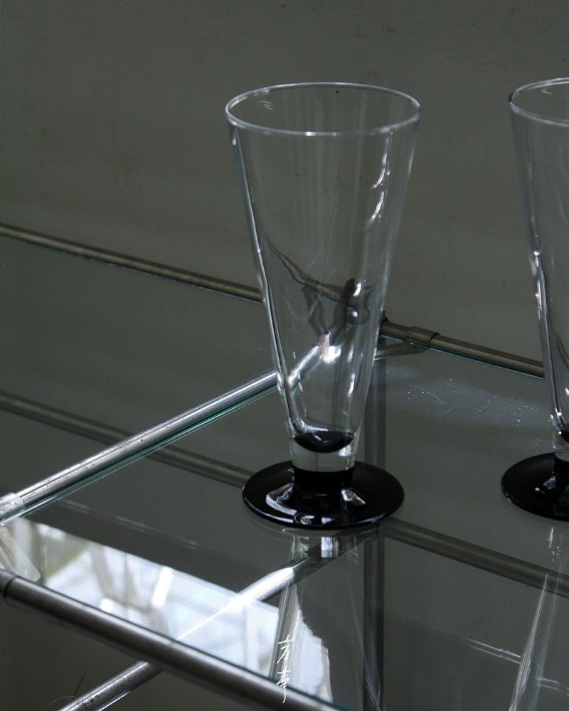 黑底圣代杯 - 酒杯/酒器 - 玻璃 