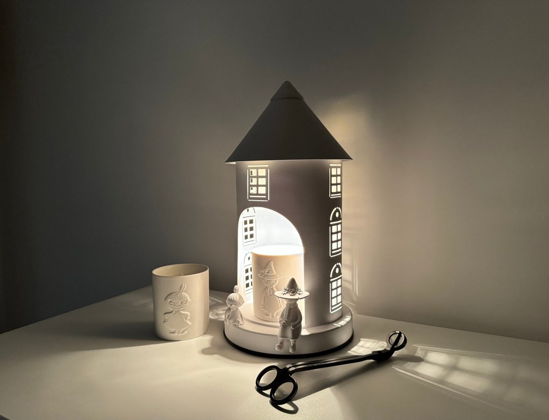 x.Gyroscope | 嚕嚕米小美史力奇Candle Warmer | Moomin正版授權 - 居家文创 - 其他金属 