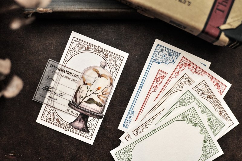 限量 - 圣诞便签 - 活版印刷 - 便条纸/标签贴 - 纸 多色