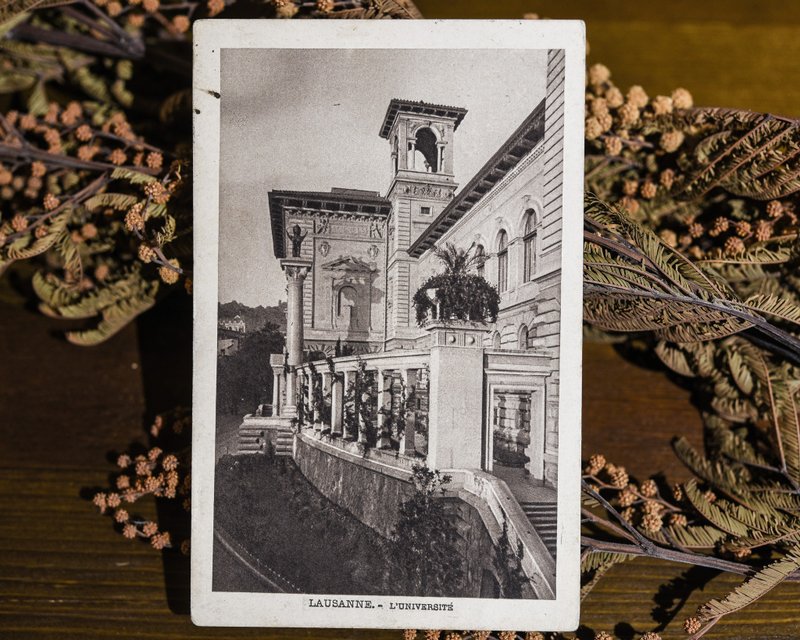 法国 邮戳邮票老明信片 - 卡片/明信片 - 纸 