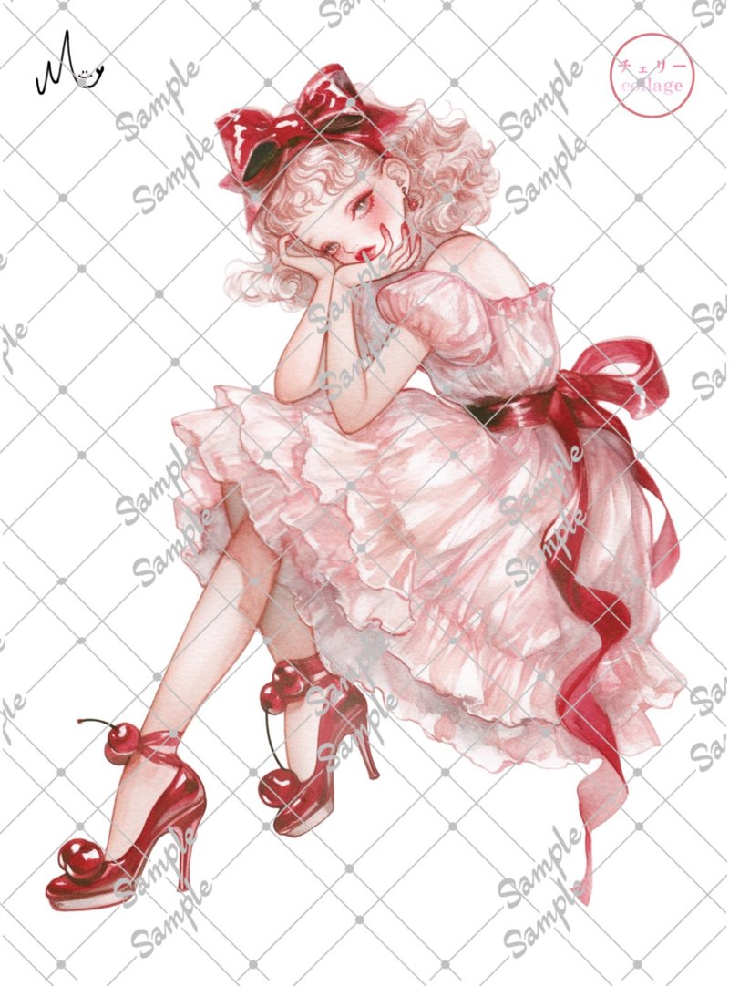 原创人物贴纸【再贩】期间至12月31日止 - 贴纸 - 纸 