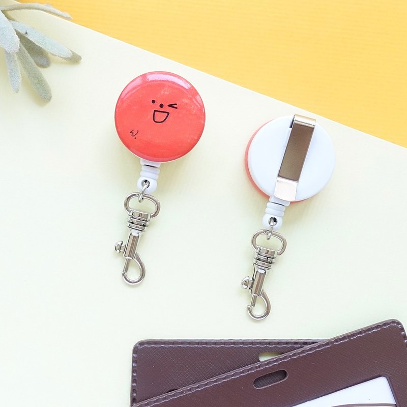 彩虹圆滚滚,夹式伸缩识别证,12款图案 - 证件套/卡套 - 塑料 多色