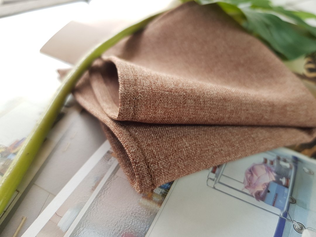 Pocket Square - Sand Beige OS - 手帕/方巾 - 聚酯纤维 咖啡色
