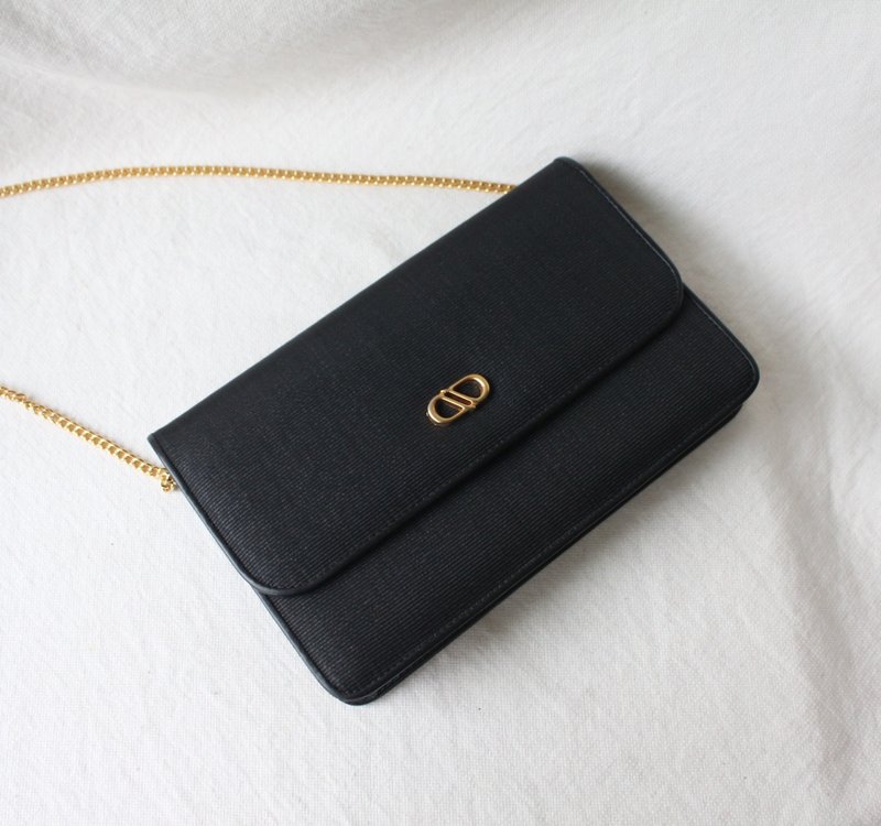 FOAK古着 60s意大利黑色马毛编织古董包 - 侧背包/斜挎包 - 其他材质 