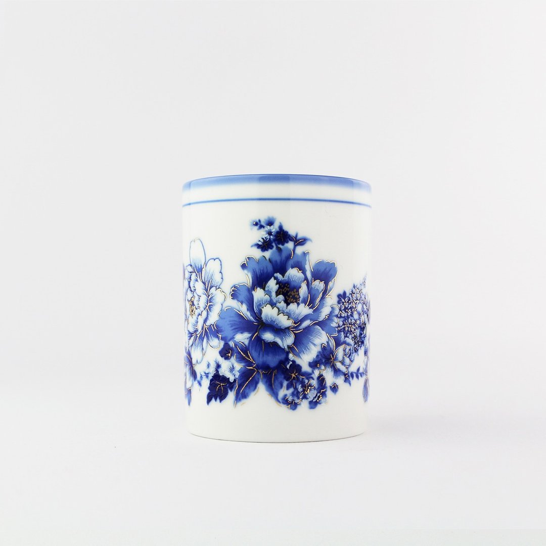 牡青花金彩直杯(6入)20079-0000035 - 其他杯子 - 陶 