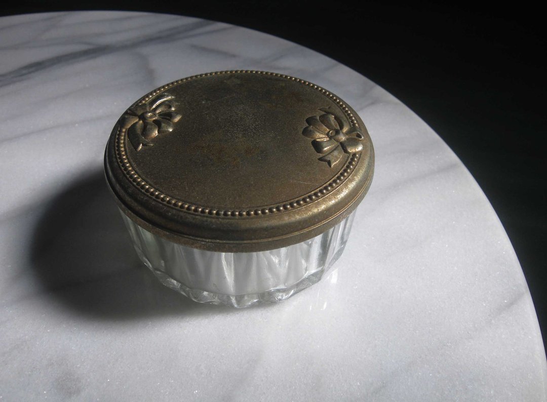 【老时光 OLD-TIME】早期欧洲厚重珠宝收纳镜盒 - 收纳用品 - 其他材质 