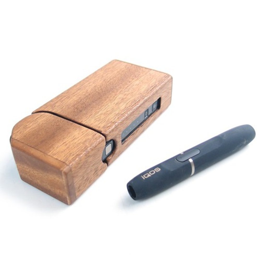Full cover for iQOS made of wood - 收纳用品 - 木头 