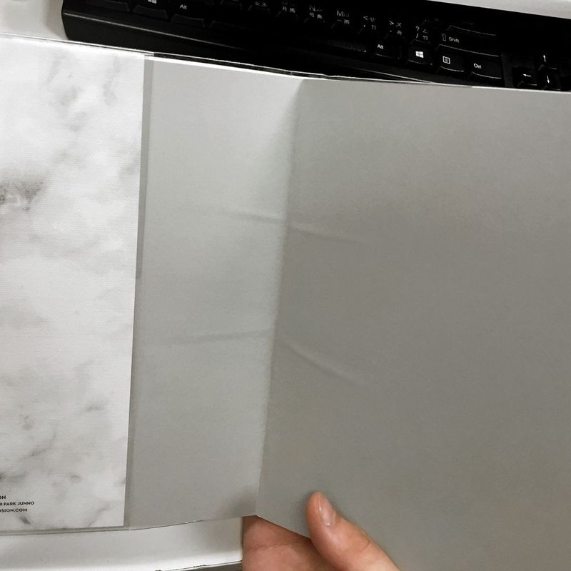 小瑕特卖-But today星球年历V3(周志)-03 大理石,PLD60795-X1 - 笔记本/手帐 - 纸 白色