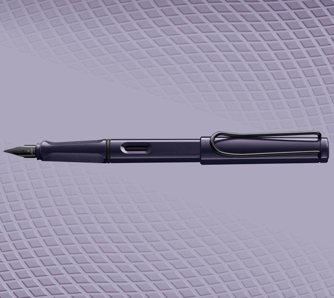 【雷雕刻字 2026】LAMY 钢笔 限量独家 / SAFARI / 深紫色 - 钢笔 - 塑料 紫色