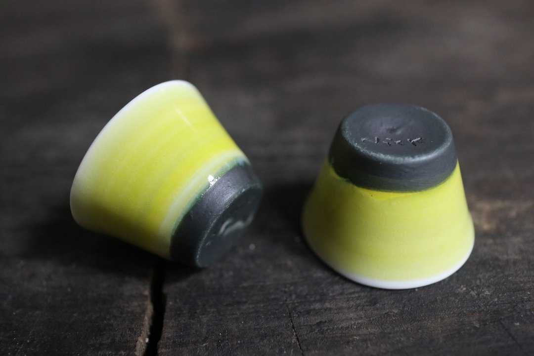 日耀杯 超迷你品茗杯 / 清酒杯 - 茶具/茶杯 - 瓷 黄色