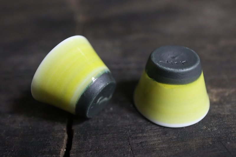 日耀杯 超迷你品茗杯 / 清酒杯 - 茶具/茶杯 - 瓷 黄色
