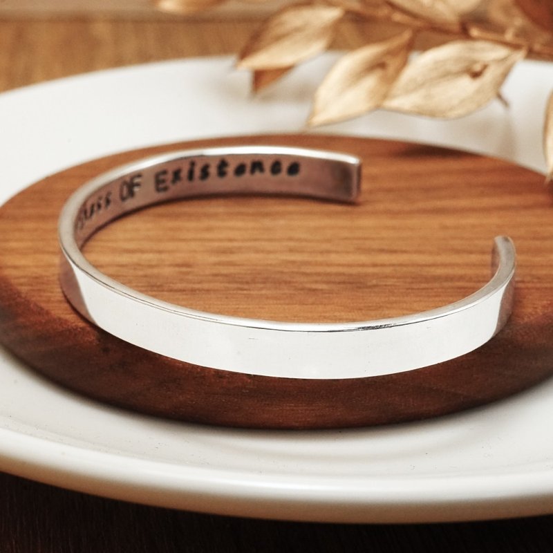 极简手环 宽版 银饰体验课 ART64高雄大远百 银饰手作 文化币 - 金工/饰品 - 纯银 