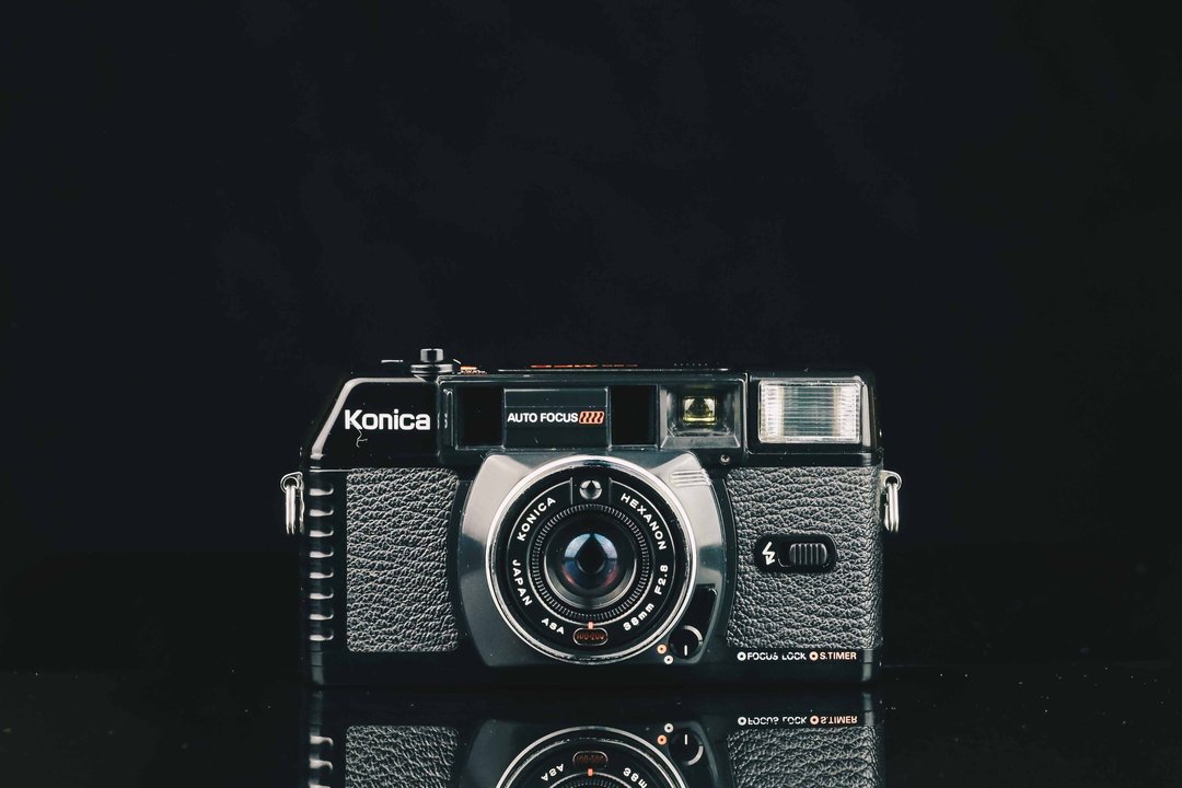 Konica C35 MFD #7213 #135底片相机 - 相机 - 其他金属 黑色