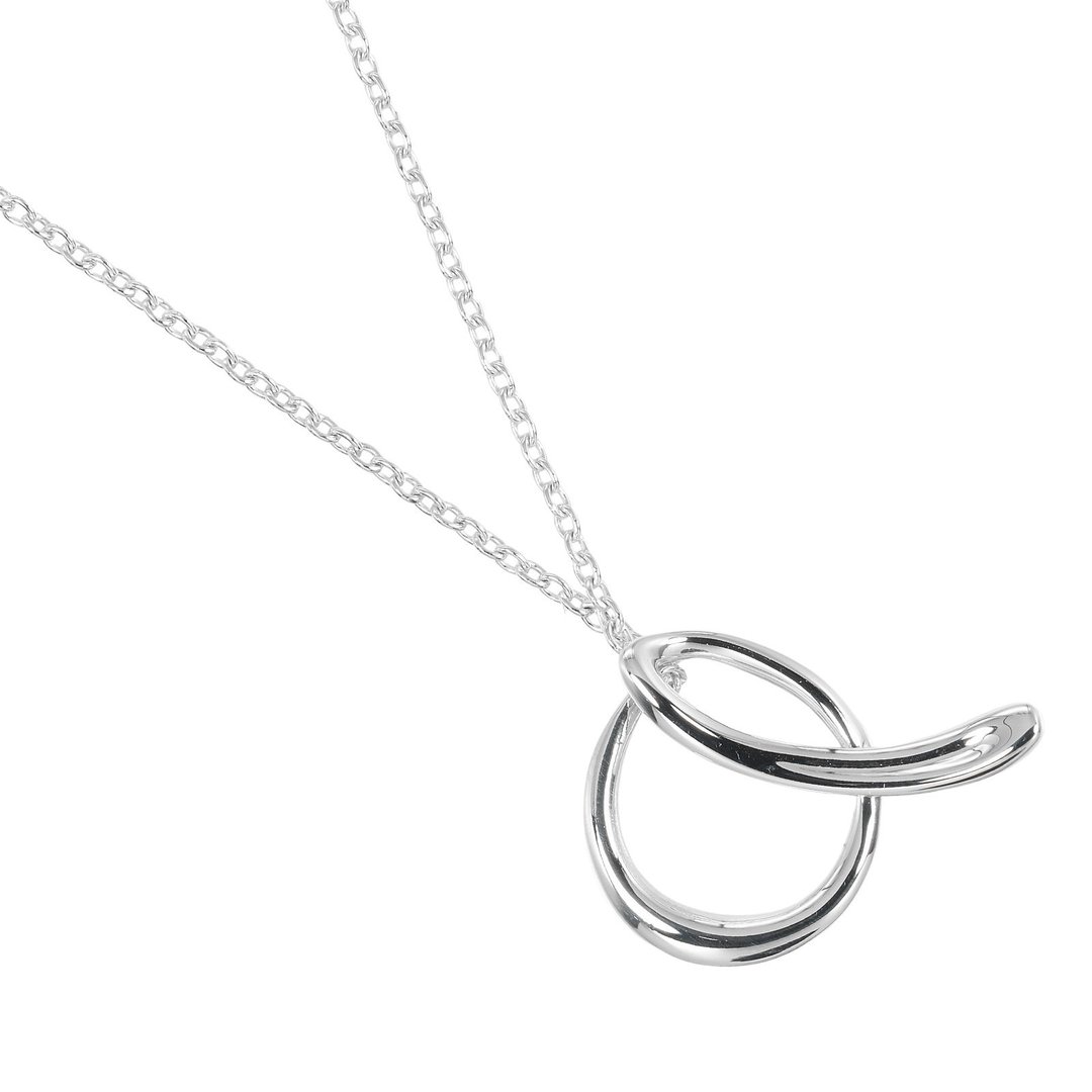 【日本直送】蒂芙尼 TIFFANY&Co. 字母a 项链 银 925 约 2g женские 【二手】 - 项链 - 银 银色