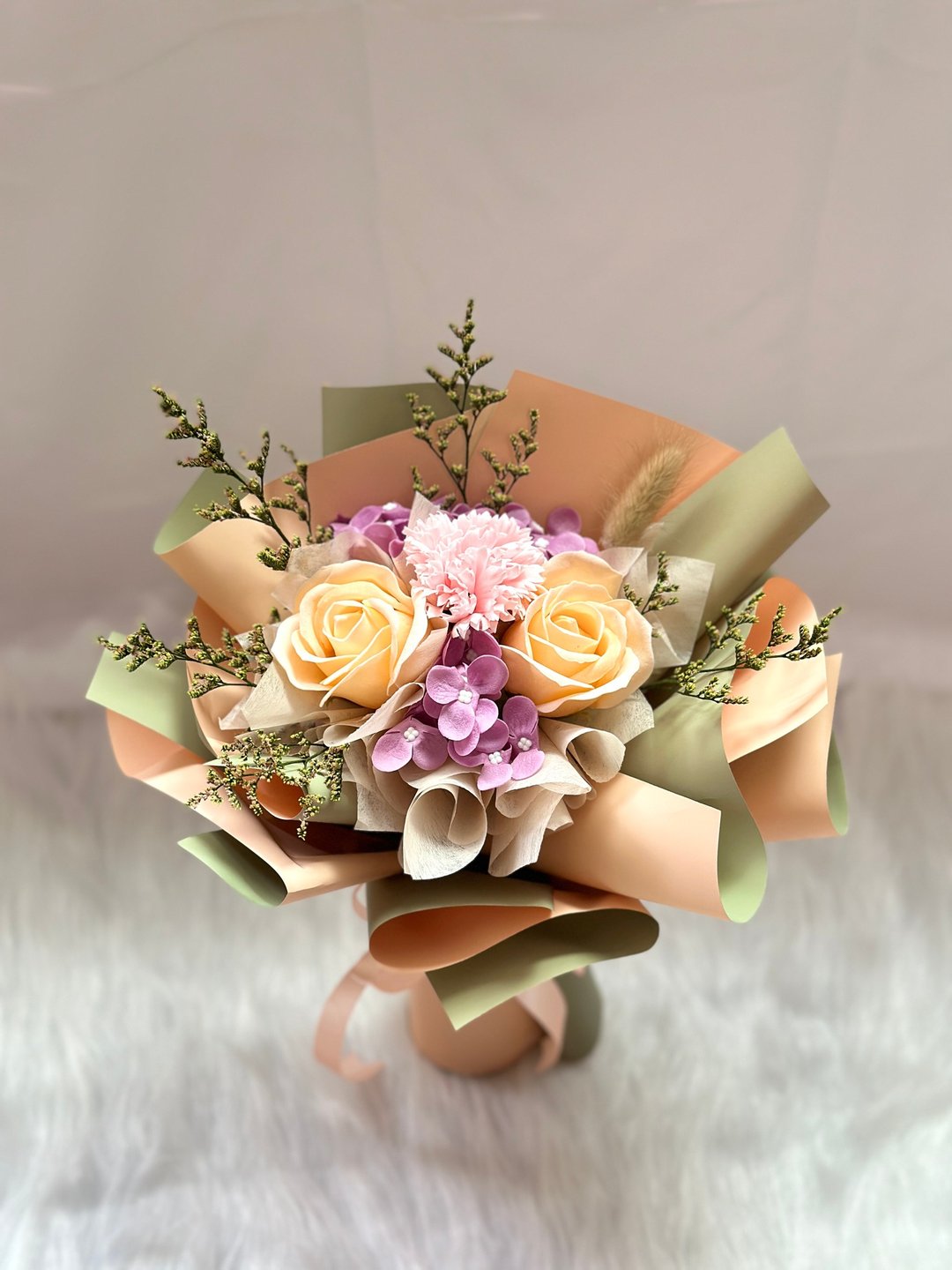【WS │花束】情人节花束 毕业花束 圣诞 结婚花束 可定制 - 干燥花/捧花 - 植物．花 