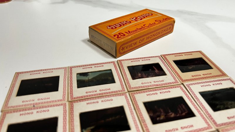 80年代旧香港幻灯片,Old Hong Kong Slids - 摄影集 - 纸 