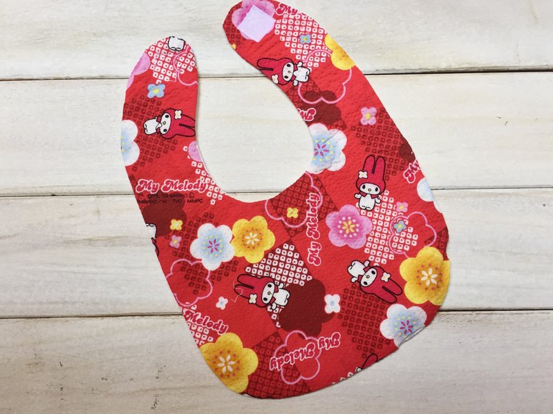 手作 初生女宝宝hello kitty melody 满月弥月礼物 附包装 - 满月礼盒 - 棉．麻 红色