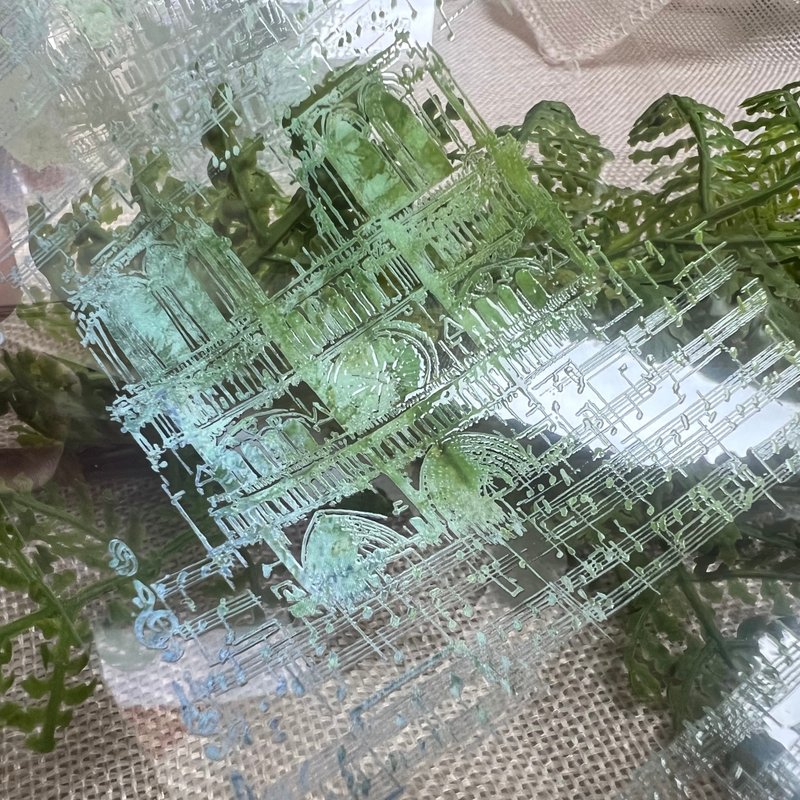 182_贴吉_乐章之声 - 纸胶带 - 塑料 多色