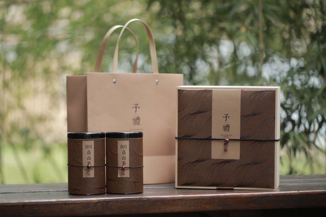 年节茶礼-予礼于你-精装木制茶叶礼盒 - 茶 - 木头 卡其色