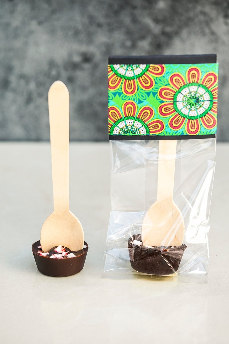 热巧克力棒 | 薄荷糖口味 - 巧克力 - 其他材质 绿色