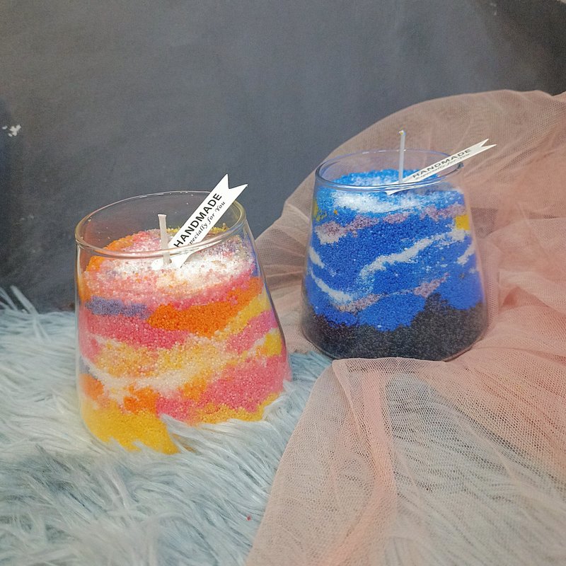 沙画蜡烛设计 企业包办 企业合作 团课 - 插画/绘画/写字 - 棉．麻 