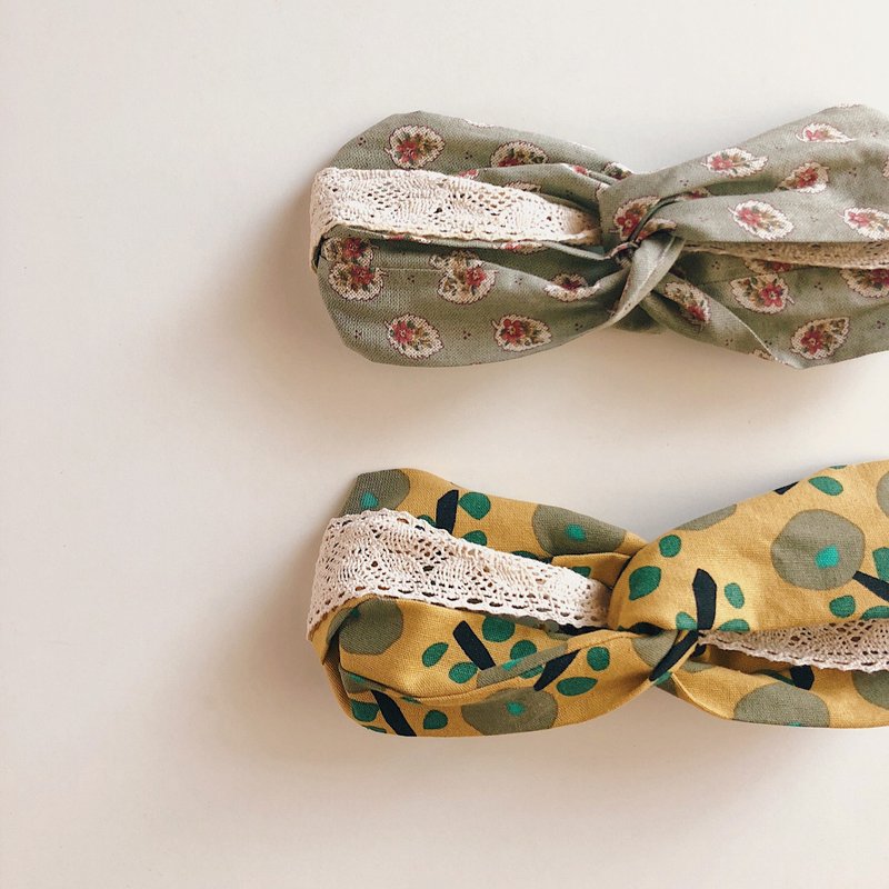 缎带发带 - 小花系列 - 发带/发箍 - 其他材质 