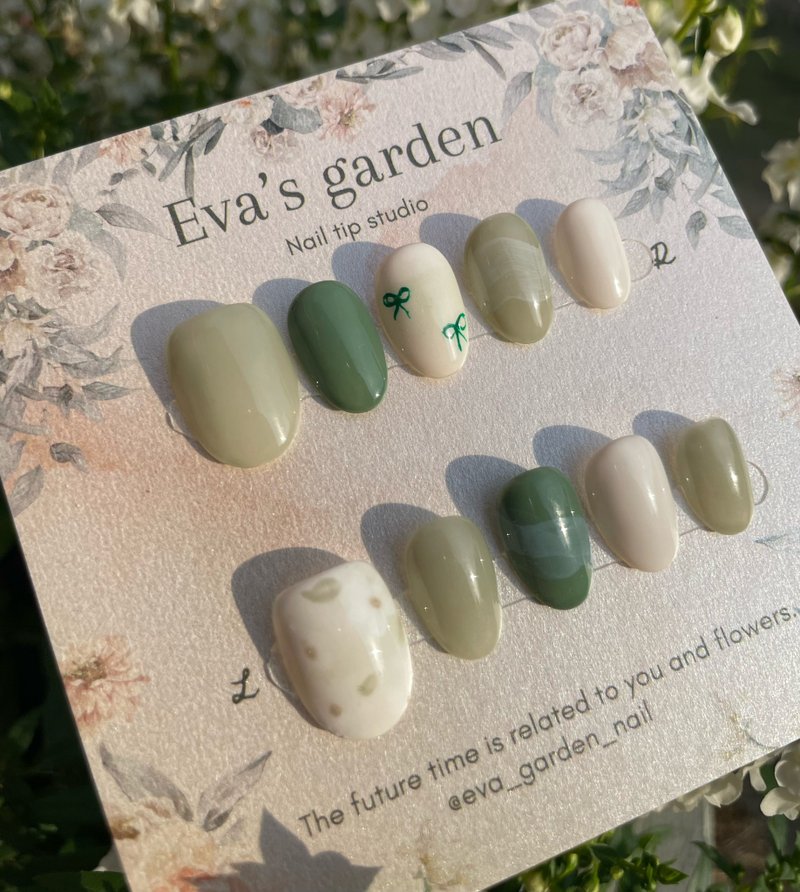 气质_手工穿戴甲_叶绿素 - 其他 - 其他材质 绿色