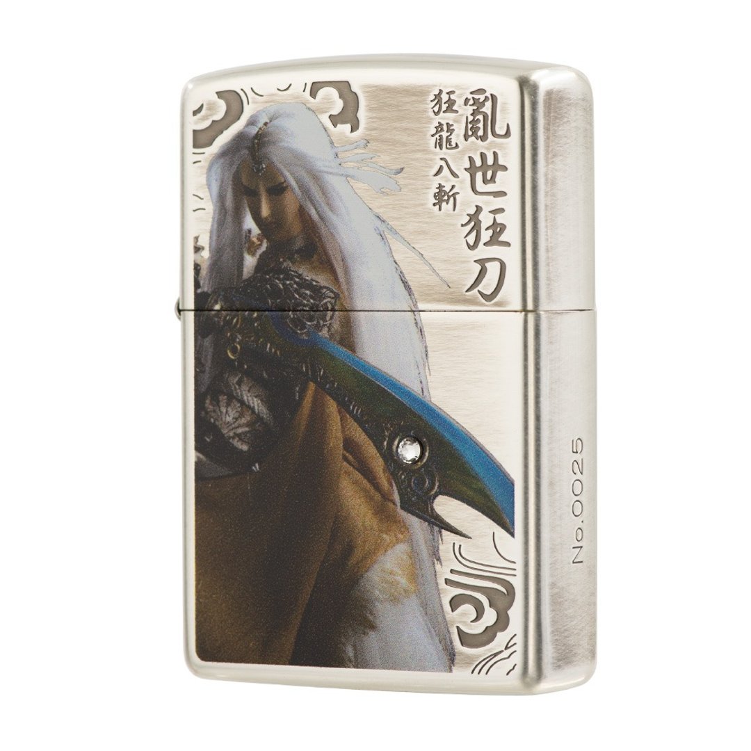 【ZIPPO官方旗舰店】乱世狂刀-狂龙八斩防风打火机 CZA-2-32 - 其他 - 铜/黄铜 银色
