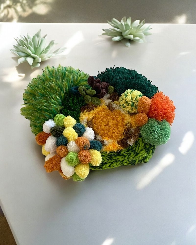 种草 苔藓地毯万用垫课程 (可使用文化币) - 编织/羊毛毡/布艺 - 其他材质 