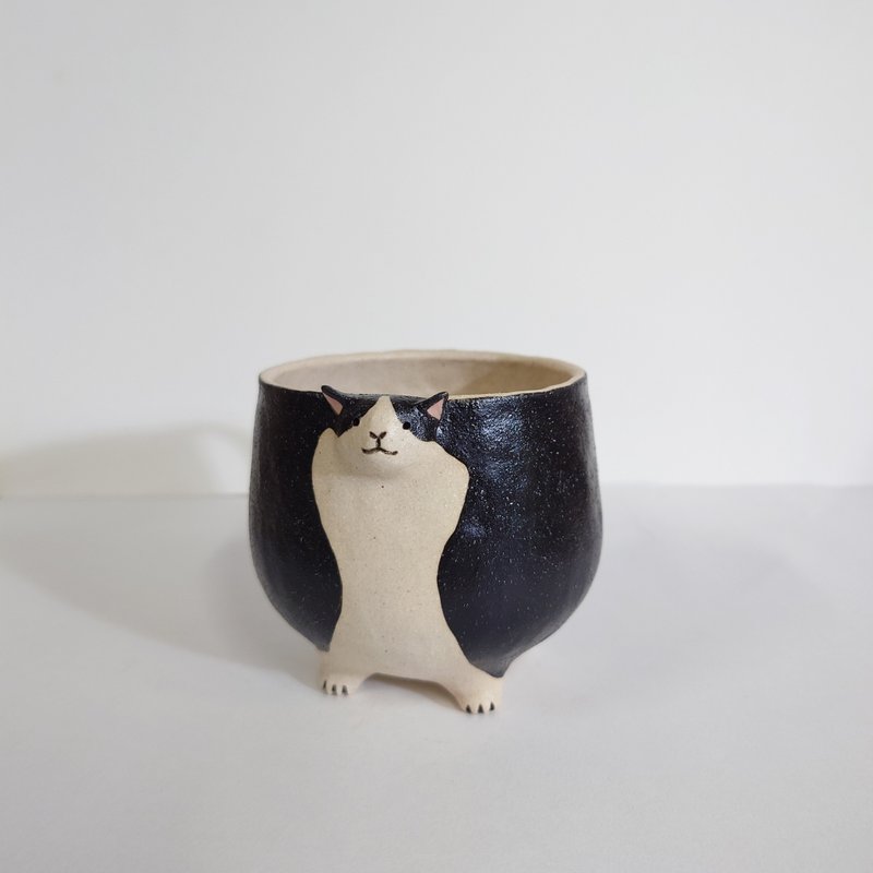 奔驰猫杯杯 - 其他杯子 - 陶 