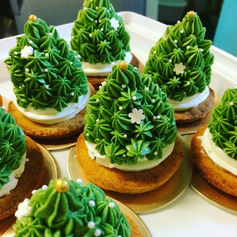 宇治抹茶小树草莓塔 - 蛋糕/甜点 - 新鲜食材 