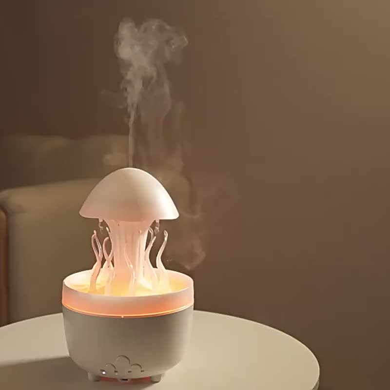 【品菲特PINFIS】雨滴香氛机 水草舞动加湿器  (送有机甜橙) - 香薰/精油/线香 - 塑料 