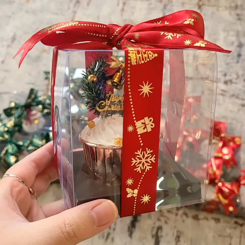【礼物】杯子蛋糕皂-圣诞礼物盒 - 肥皂/手工皂 - 其他材质 多色
