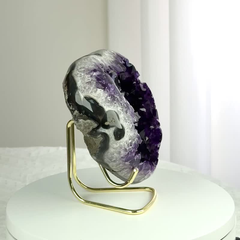 ESP 乌拉圭紫晶爱心 2811265 - 摆饰 - 水晶 紫色