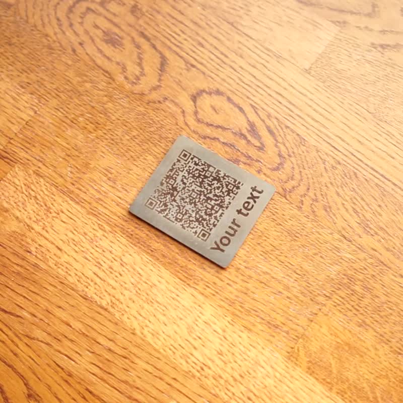 耐用的金属 QR 桌板 – 咖啡馆的现代设计 - 其他 - 铝合金 灰色