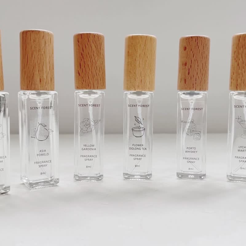 【新品】小香氛随身携带超值组 -香水款小蜡烛 x 小香氛喷雾 - 蜡烛/烛台 - 蜡 绿色