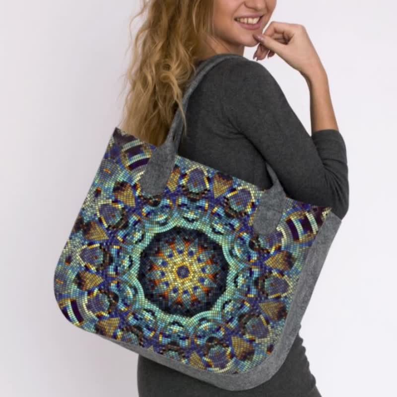 Set Bag Lady XL BARCELONA - 手提包/手提袋 - 聚酯纤维 多色