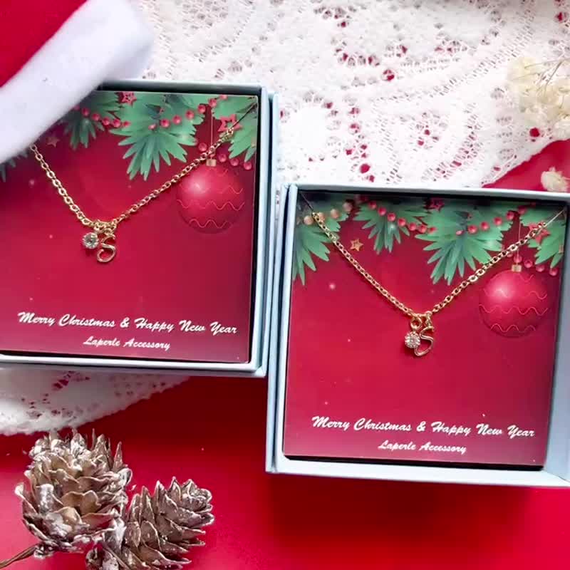 加个人化卡 定制化礼物 英文字母 颈链  项链 生日 婚礼小物 - 项链 - 其他金属 