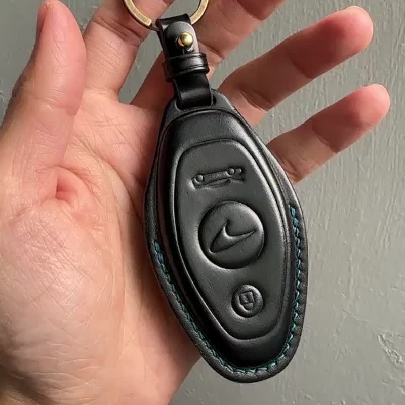 麦拉伦 马臀 钥匙皮套 McLaren 540C 570s Artura 720s Artura - 钥匙链/钥匙包 - 真皮 黄色